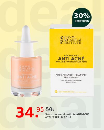 Servm botanical institute ANTI-ACNE ACTIVE SERUM 30 ml