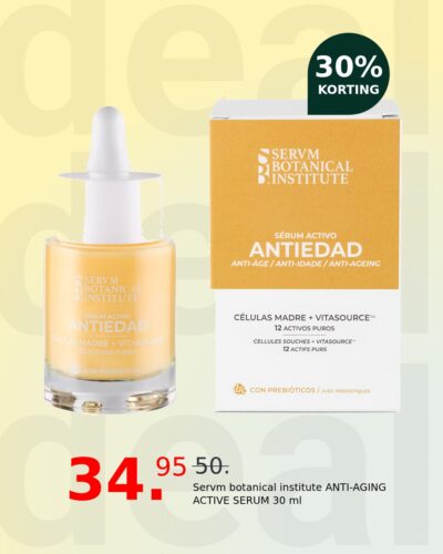 Servm botanical institute ANTI-AGING ACTIVE SERUM 30 ml