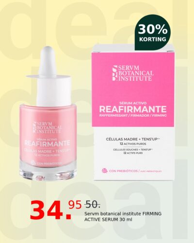 Servm botanical institute FIRMING ACTIVE SERUM 30 ml