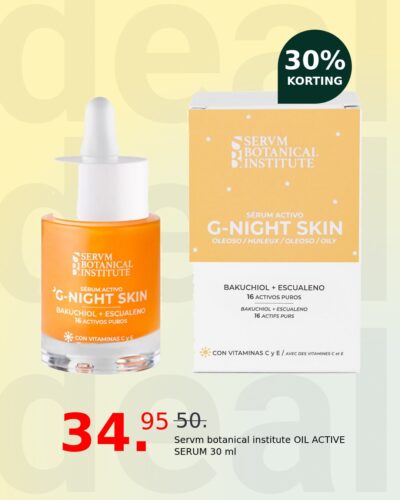 Servm botanical institute OIL ACTIVE SERUM 30 ml