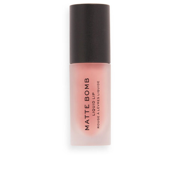 Revolution make up MATTE BOMB liquid lip #nude magnet