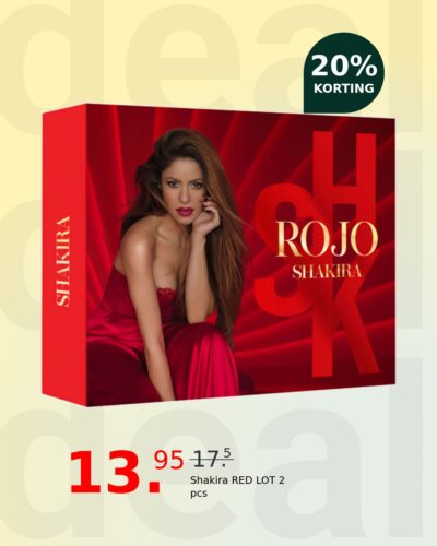 Shakira RED LOT 2 pcs
