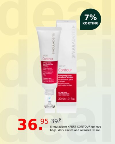 Singuladerm XPERT CONTOUR gel eye bags, dark circles and wrinkles 30 ml