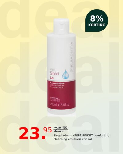 Singuladerm XPERT SINDET comforting cleansing emulsion 200 ml