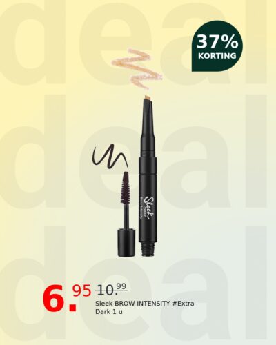 Sleek BROW INTENSITY #Extra Dark 1 u