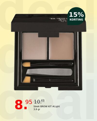 Sleek BROW KIT #Light 3.8 gr