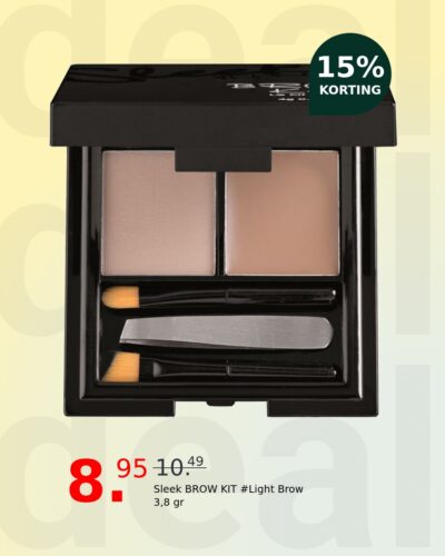 Sleek BROW KIT #Light Brow 3,8 gr