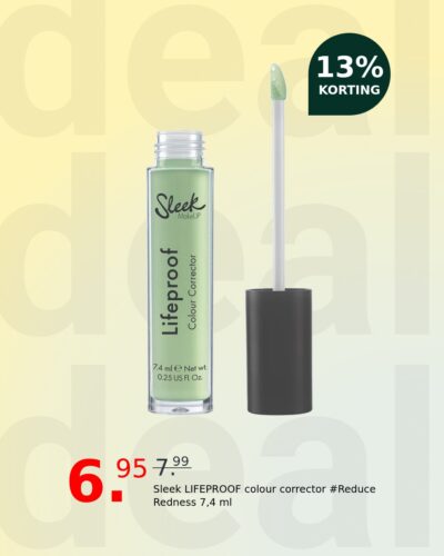 Sleek LIFEPROOF colour corrector #Reduce Redness 7,4 ml
