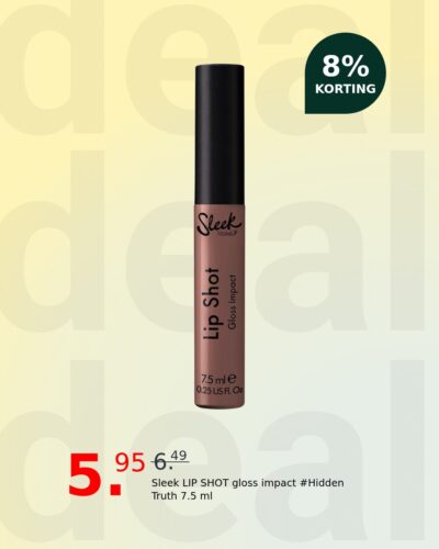 Sleek LIP SHOT gloss impact #Hidden Truth 7.5 ml