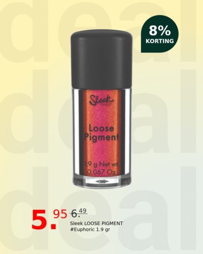 Sleek LOOSE PIGMENT #Euphoric 1.9 gr