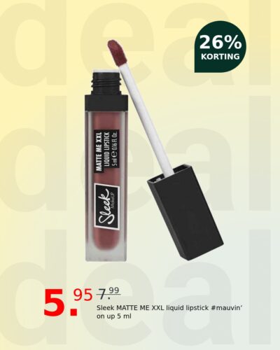 Sleek MATTE ME XXL liquid lipstick #mauvin’ on up​ 5 ml