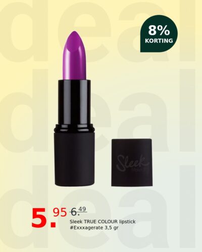 Sleek TRUE COLOUR lipstick #Exxxagerate 3,5 gr