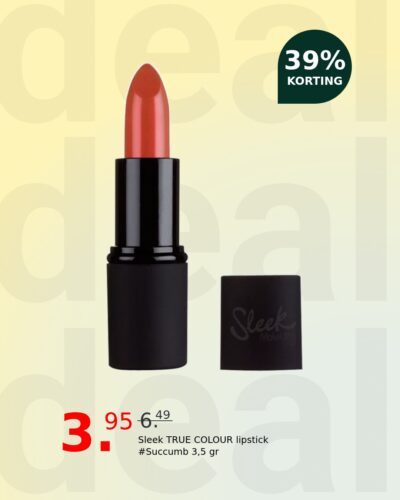 Sleek TRUE COLOUR lipstick #Succumb 3,5 gr