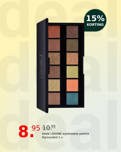 Sleek i-DIVINE eyeshadow palette #grounded 1 u