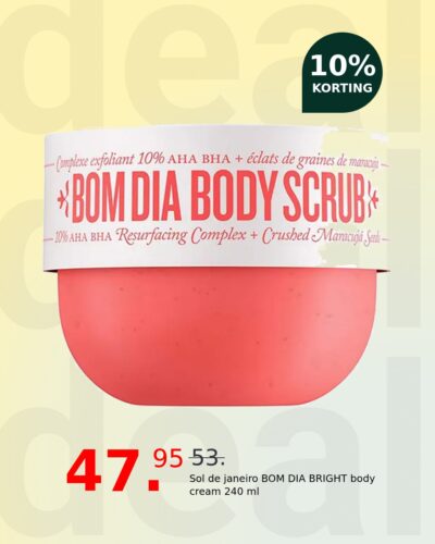 Sol de janeiro BOM DIA BRIGHT body cream 240 ml