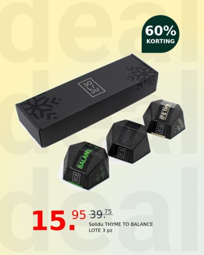 Solidu THYME TO BALANCE LOTE 3 pz