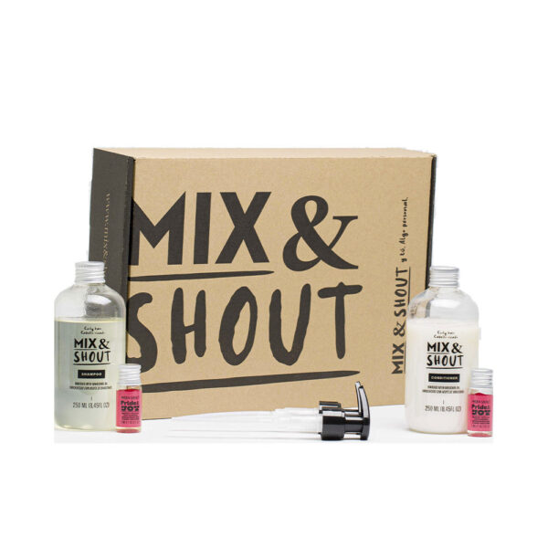 Mix & shout BALANCING CURLY ROUTINE LOT 4 pz