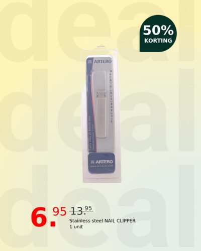 Stainless steel NAIL CLIPPER 1 unit