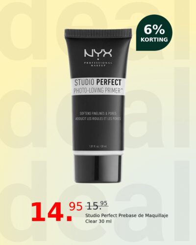 Studio Perfect Prebase de Maquillaje Clear 30 ml