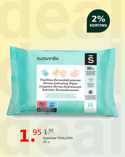Suavinex TOALLITAS 25 u
