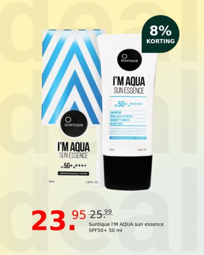 Suntique I'M AQUA sun essence SPF50+ 50 ml