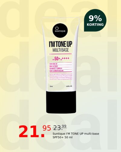 Suntique I'M TONE UP multi-base SPF50+ 50 ml