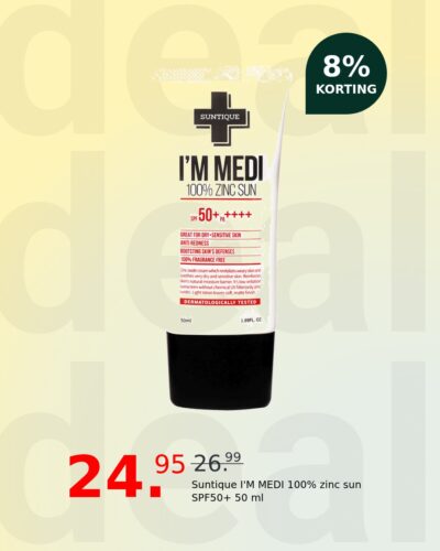 Suntique I'M MEDI 100% zinc sun SPF50+ 50 ml