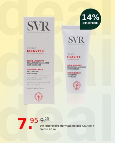Svr laboratoire dermatologique CICAVIT+ creme 40 ml