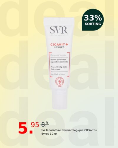 Svr laboratoire dermatologique CICAVIT+ lèvres 10 gr