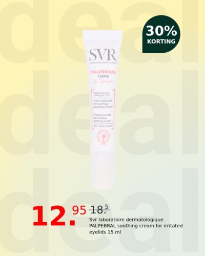 Svr laboratoire dermatologique PALPEBRAL soothing cream for irritated eyelids 15 ml