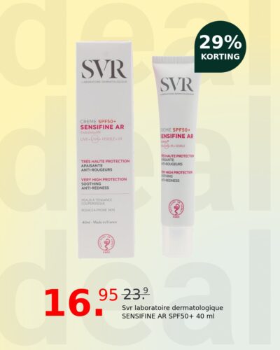 Svr laboratoire dermatologique SENSIFINE AR SPF50+ 40 ml
