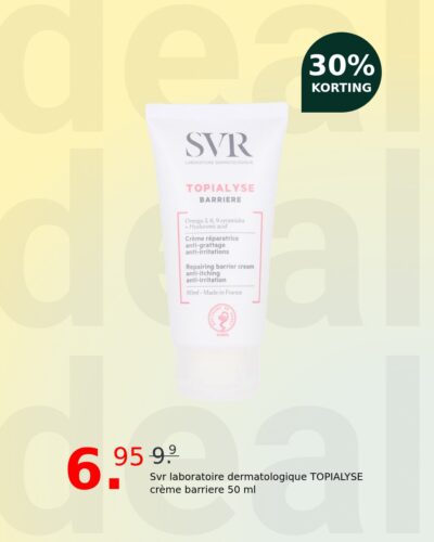 Svr laboratoire dermatologique TOPIALYSE crème barriere 50 ml