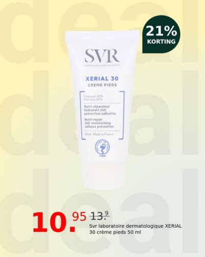 Svr laboratoire dermatologique XERIAL 30 crème pieds 50 ml