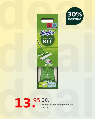 Swiffer MOPA ATRAPA-POLVO set 12 pz