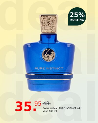 Swiss arabian PURE INSTINCT edp vapo 100 ml
