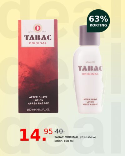 TABAC ORIGINAL after-shave lotion 150 ml