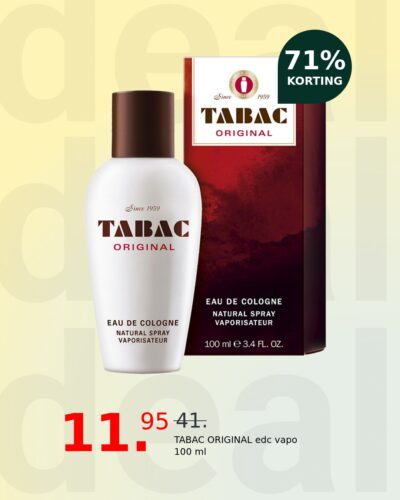 TABAC ORIGINAL edc vapo 100 ml
