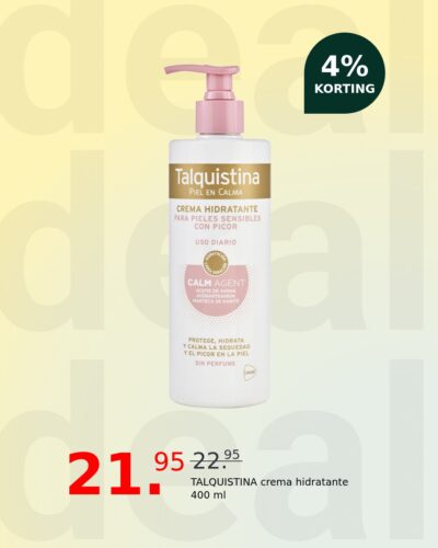 TALQUISTINA crema hidratante 400 ml