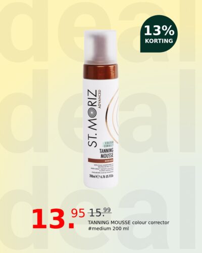 TANNING MOUSSE colour corrector #medium 200 ml