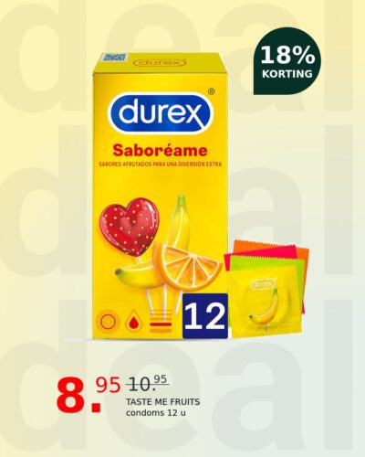 TASTE ME FRUITS condoms 12 u