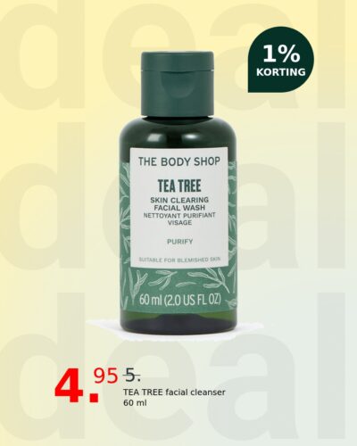 TEA TREE facial cleanser 60 ml