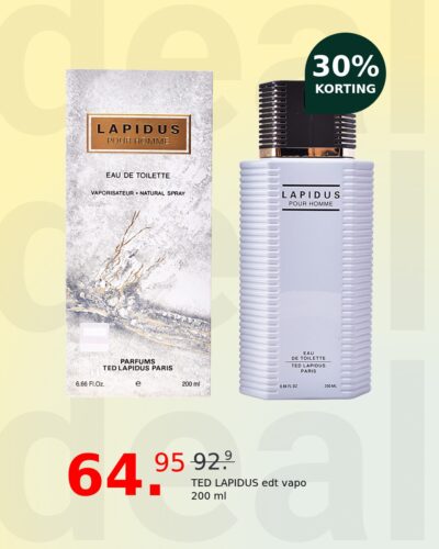 TED LAPIDUS edt vapo 200 ml
