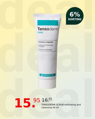 TENSODERM SCRUB exfoliating and cleansing 50 ml