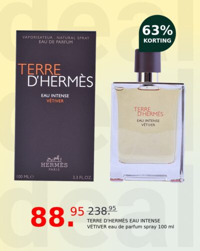 TERRE D'HERMÈS EAU INTENSE VÉTIVER eau de parfum spray 100 ml