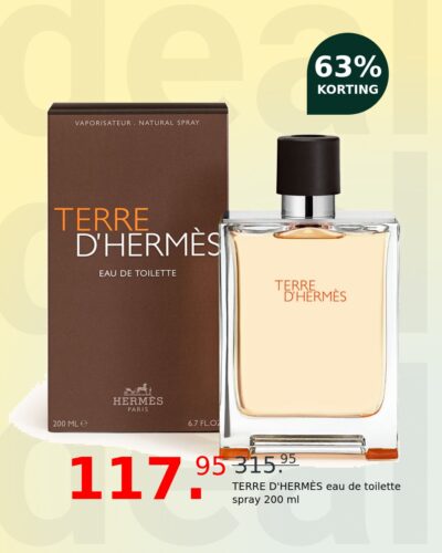 TERRE D'HERMÈS eau de toilette spray 200 ml