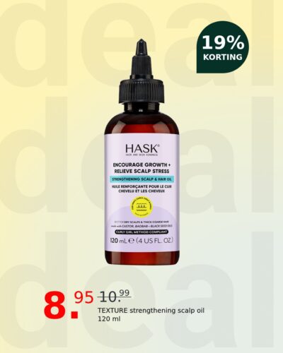 TEXTURE strengthening scalp oil 120 ml