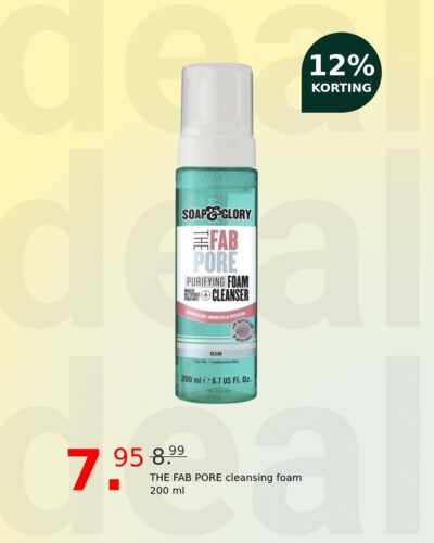 THE FAB PORE cleansing foam 200 ml