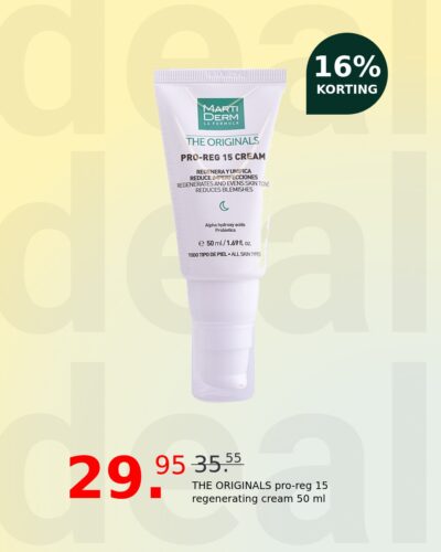 THE ORIGINALS pro-reg 15 regenerating cream 50 ml
