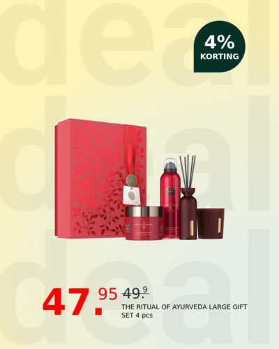 THE RITUAL OF AYURVEDA LARGE GIFT SET 4 pcs