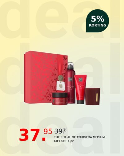 THE RITUAL OF AYURVEDA MEDIUM GIFT SET 4 pz